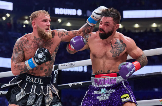 Mike Perry has revealed that he suffered a broken rib against Jake Paul Photo Credit: Esther Lin, MVP Promotions