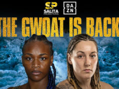 Claressa Shields challenges Vanessa Lepage-Joanisse for the WBC heavyweight and WBO light heavyweight world titles in Detroit on Saturday, live on DAZN