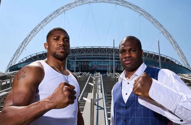 Anthony Joshua vs Daniel Dubois is set to be staged in front of 96,000 fans at Wembley Stadium on September 21 Photo Credit: Mark Robinson/Matchroom Boxing