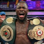 Aloys Junior secured his first professional belts Photo Credit: Stephen Dunkley/Queensberry Promotions