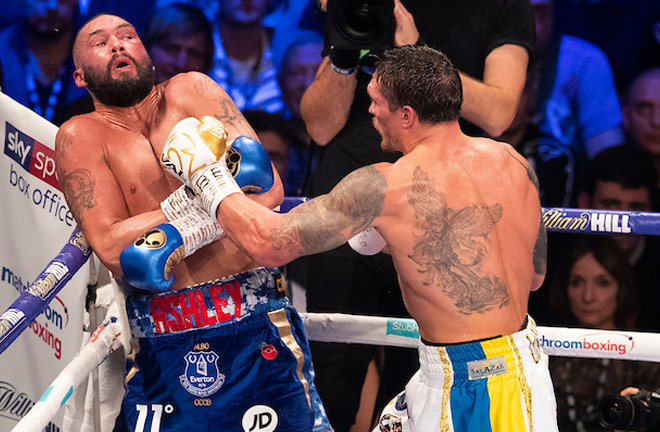 Bellew retired after defeat to Usyk in 2018 Photo Credit: Mark Robinson/Matchroom Boxing