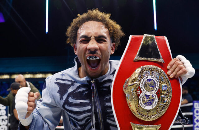 Ben Whittaker is open to a fight with BOXXER stablemate Chris Eubank Jr. Photo: Lawrence Lustig/BOXXER