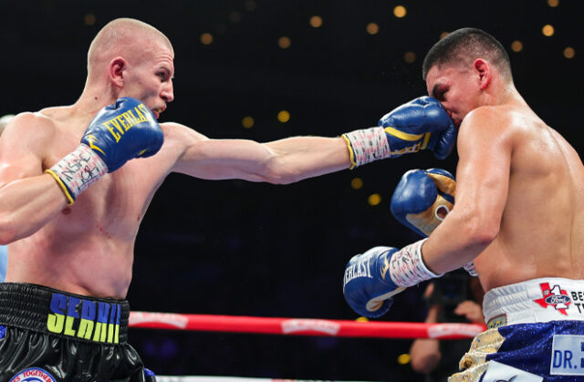 Bohachuk and Ortiz served up a classic in Las Vegas (Photo credit: Cris Esqueda Golden Boy)