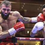 Cacace stunned Cordina in Riyadh (Photo Credit: Mikey Williams Top Rank)