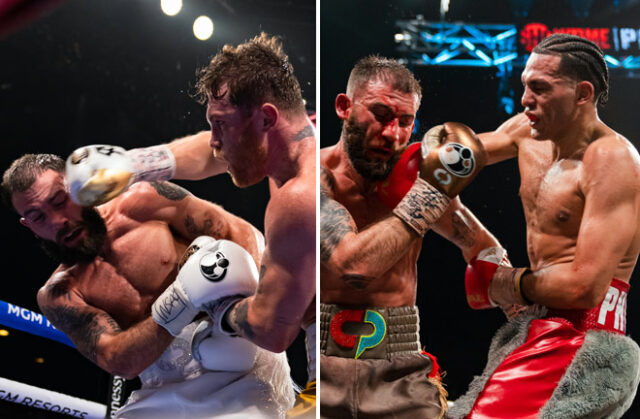 Caleb Plant says Canelo is stronger than David Benavidez Photo: Ryan Hafey / Premier Boxing Champions