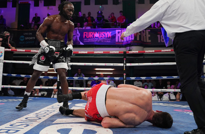 Bentley stopped Dignum in two rounds in May Photo Credit: Stephen Dunkley/Queensberry Promotions