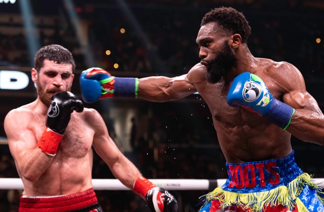 Ennis has been ordered to defend his belt against Chukhadzhian, who he has already beaten Photo Credit: Ryan Hafey/Premier Boxing Champions