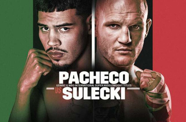 Pachecho to face Sulecki this weekend (DAZN)