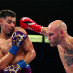 Pacheco continued his progression in Los Angeles (Photo Credit: Michael Owens, Matchroom)