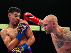 Pacheco continued his progression in Los Angeles (Photo Credit: Michael Owens, Matchroom)