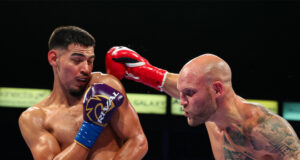 Pacheco continued his progression in Los Angeles (Photo Credit: Michael Owens, Matchroom)