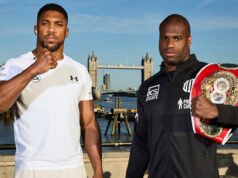 Joshua and Dubois will fight for the IBF heavyweight title (Photo Credit: Mark Robinson, Matchroom Boxing)