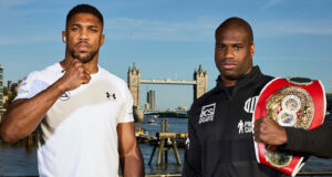 Joshua and Dubois will fight for the IBF heavyweight title (Photo Credit: Mark Robinson, Matchroom Boxing)