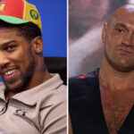 Anthony Joshua finished above Tyson Fury in the Forbes list for the highest-paid athletes for 2024 Photo Credit: Mark Robinson Matchroom Boxing/Stephen Dunkley/Queensberry