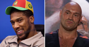 Anthony Joshua finished above Tyson Fury in the Forbes list for the highest-paid athletes for 2024 Photo Credit: Mark Robinson Matchroom Boxing/Stephen Dunkley/Queensberry