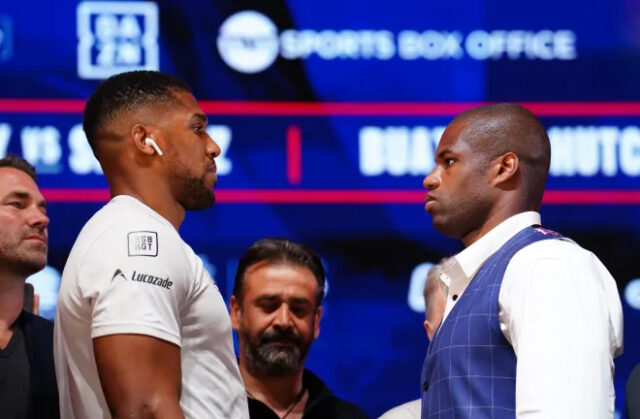 There were tensions between Joshua and Dubois (Photo source: PA)