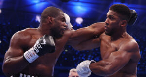 Joshua suffered arguably the worst defeat of his career against Dubois (Photo Credit: Mark Robinson Matchroom Boxing)