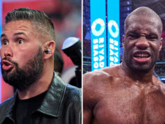 Tony Bellew is hopeful of seeing a showdown between Daniel Dubois and Joseph Parker Photo Credit: Mark Robinson Matchroom Boxing