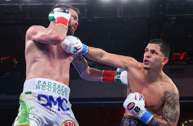 Berlanga knocked out McCrory in February. Photo: Ed Mulholland/Matchroom