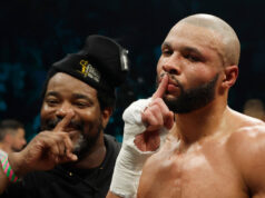 Chris Eubank Jr has replaced Terence Crawford's coach Brian McIntyre with Johnathon Banks Photo Credit: Lawrence Lustig/BOXXER