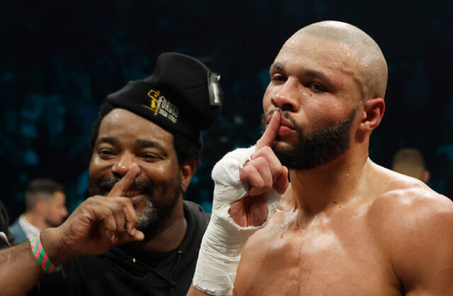 Chris Eubank Jr replaces Terence Crawford's trainer Brian McIntyre with Johnathon Banks Photo credit: Lawrence Lustig/BOXXER