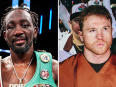 Terence Crawford says there is no doubt in his mind that he would beat Canelo Alvarez Photo Credit: Mark Robinson/Amanda Westcott/Matchroom