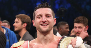 Carl Froch was jokingly called out for a Wembley showdown with Caleb Plant Photo Credit: PA