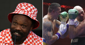 Derek Chisora has backed Oleksandr Usyk to stop Tyson Fury in their rematch on December 21 Photo Credit: Mark Robinson Matchroom Boxing/Mikey Williams/Top Rank