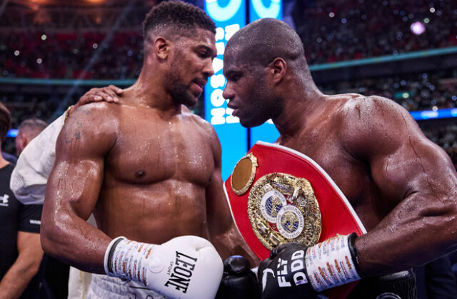 Dubois has a limited time frame if he wants to rematch Joshua (Photo Credit: Mark Robinson Matchroom Boxing)