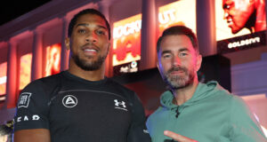 Eddie Hearn has played down the sparring rumours surrounding Anthony Joshua and Daniel Dubois Photo Credit: Mark Robinson Matchroom Boxing