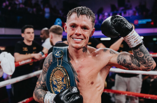 Charlie Edwards became European bantamweight champion with a wide points victory over Thomas Essomba at York Hall on Friday Photo Credit: David Cavan/Wasserman Boxing