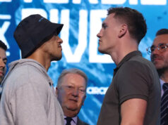 Massey is confident of toppling Opetaia (Photo Credit: Mark Robinson Matchroom Boxing)