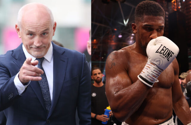 McGuigan has sent a message to Joshua (Photo Credit: Irish News, Mark Robinson Matchroom)