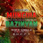 Jaime Munguia faces Erik Bazinyan at the Desert Diamond Arena in Glendale on Friday Photo Credit: Top Rank Boxing