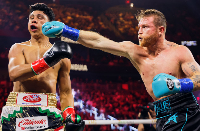 Munguia was beaten by Canelo in May Photo Credit: Esther Lin/Premier Boxing Champions