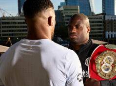 Dubois has sent a chilling message to Joshua (Photo Credit: Mark Robinson, Matchroom Boxing)