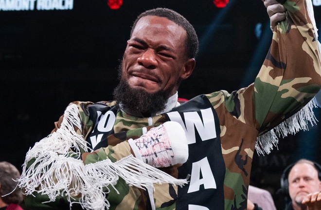 Roach Jr has been granted permission by the WBA to move up and challenge Davis Photo Credit: Ryan Hafey/Premier Boxing Champions