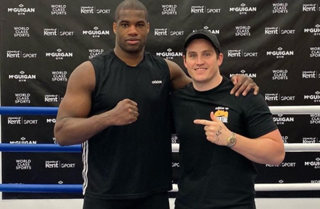 McGuigan's son Shane used to train Daniel Dubois (Photo Credit: ShaneMcGuigan instagram)