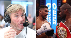 Simon Jordan has questioned whether Anthony Joshua is deserving of a rematch with Daniel Dubois after his brutal knockout loss on Saturday night Photo Credit: Mark Robinson Matchroom Boxing