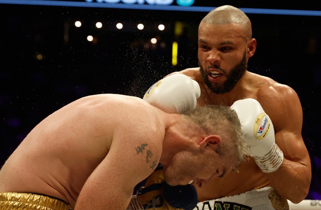 McIntyre led Eubank Jr to victory in rematch over Smith Photo: Lawrence Lustig/BOXXER