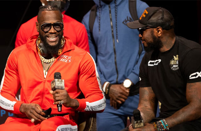 Malik Scott revealed details of Wilder's plans (Photo source: AP)