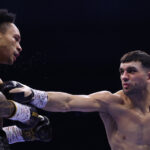 Catterall and Prograis served up an entertaining scrap in Manchester (Photo Credit: Mark Robinson)