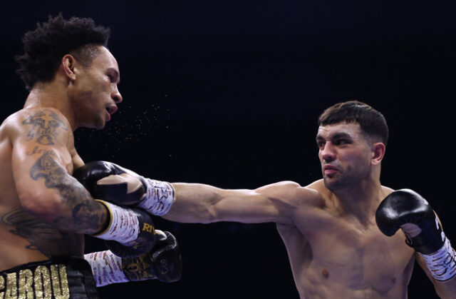 Catterall and Prograis had a fun chat in Manchester (Picture: Mark Robinson)