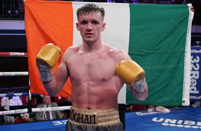 Eoghan Lavin is tipped to be a future star of Irish boxing (Photo Credit: Queensberry X)