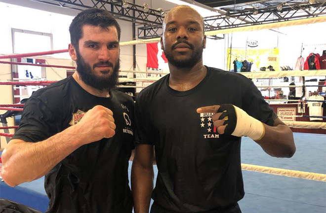 Geffrard sparred Beterbiev