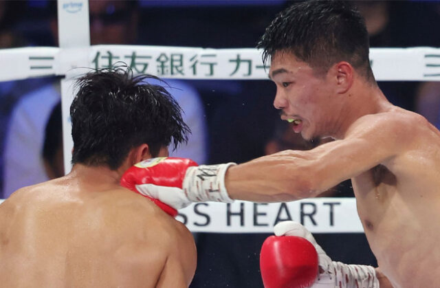 Nakatani continued his knockout streak (Image: Sky Sports)