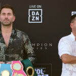 Eddie Hearn mocked Oscar De La Hoya’s latest Clapback Thursday Photo Credit: Matthew Pover Matchroom Boxing