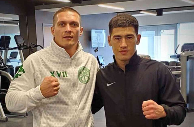 Oleksandr Usyk has backed Dmitry Bivol to beat Artur Beterbiev on Saturday