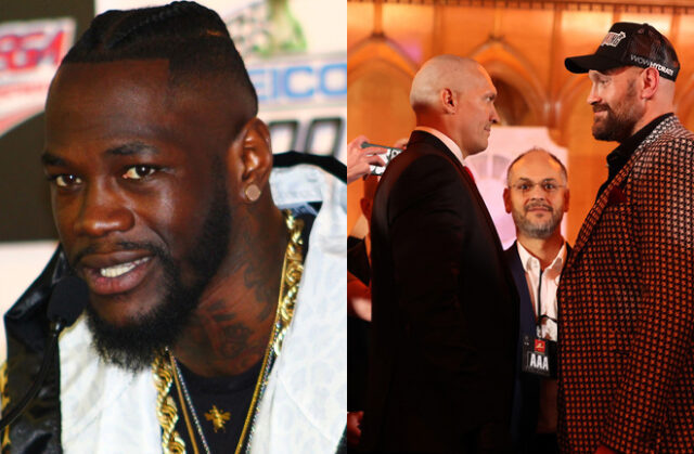 Wilder has given his thoughts on Usyk vs Fury 2 (Photo Credit: Deontay Wilder Wikipedia, BoxingScene)