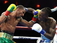 O’Shaquie Foster was able to get revenge after his controversial decision to Robson Conceicao in July to claim back the WBC super-featherweight title. Photo Credit: Top Rank Boxing